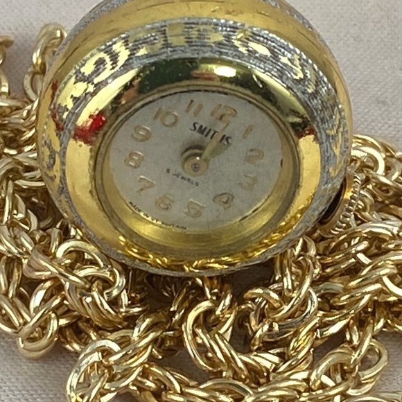 Vintage Mechanical Ladies Smith Orb Pendant Watch - Picture 3 of 7